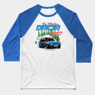 Dacia Blue Baseball T-Shirt